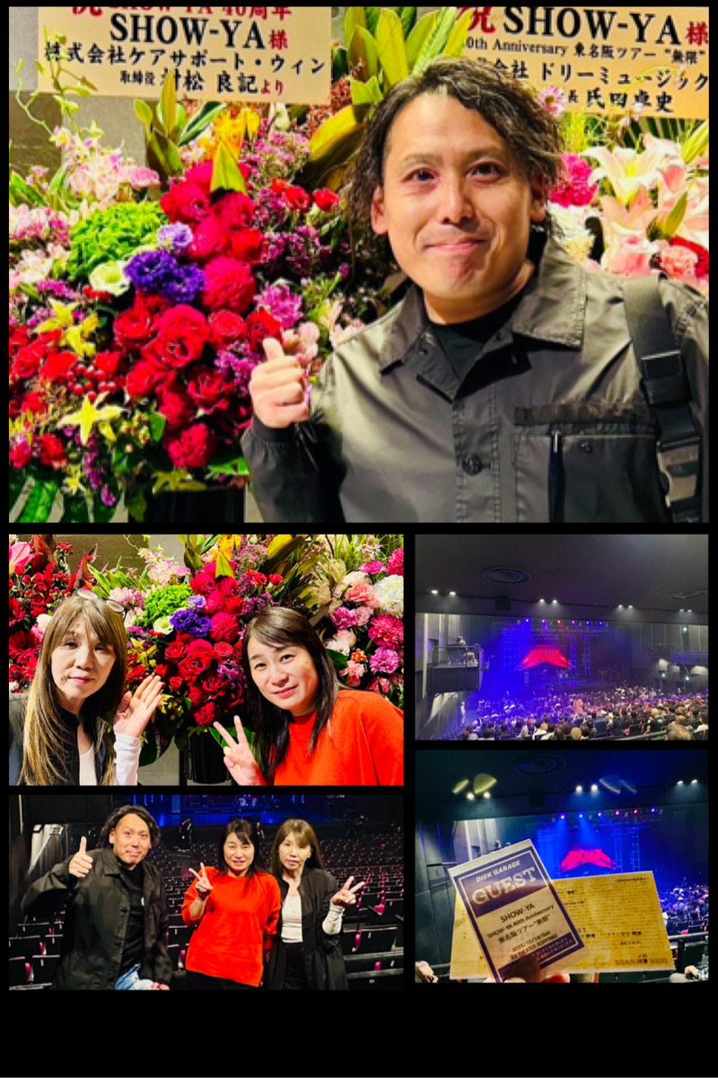 SHOW-YA デビュー40周年ライブにお伺いしました
